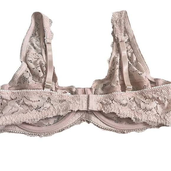 Jessica Simpson Lace Underwire Bra in Pink. Size 36C. NWT. - Picture 6 of 10